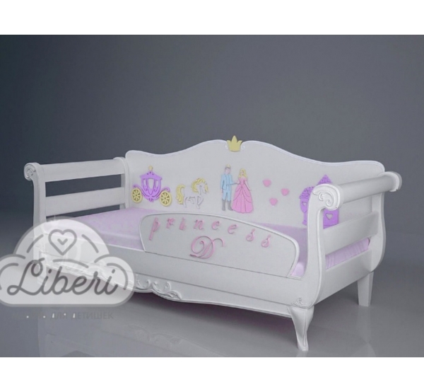 Кроватка детская декорированная "Версаль"